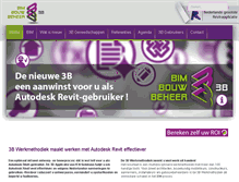 Tablet Screenshot of 3b-werkmethodiek.nl